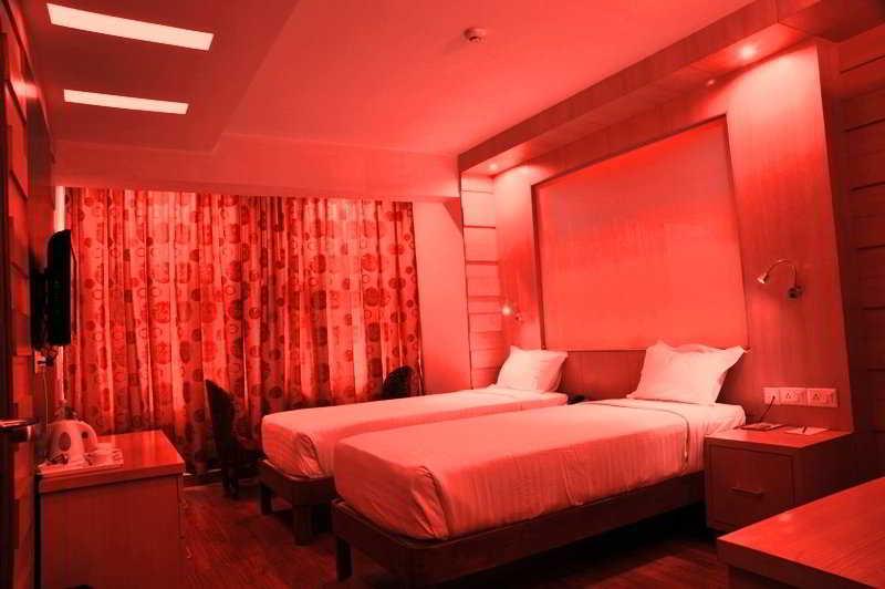Hotel Emarald, New Delhi Nova Deli Quarto foto