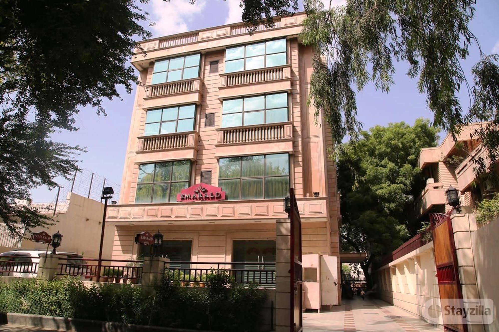 Hotel Emarald, New Delhi Nova Deli Exterior foto